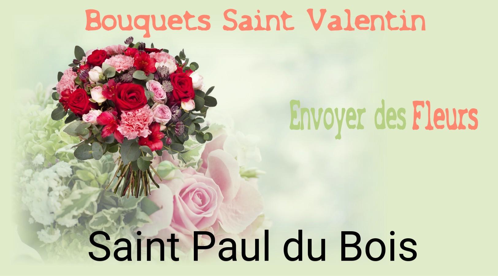 Roses de Saint-Valentin livrées à Saint-Paul-du-Bois